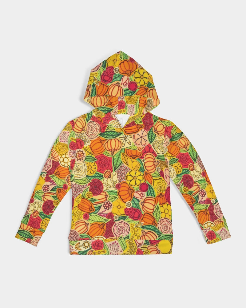 Citrouilles et Fleurs Kids Hoodie