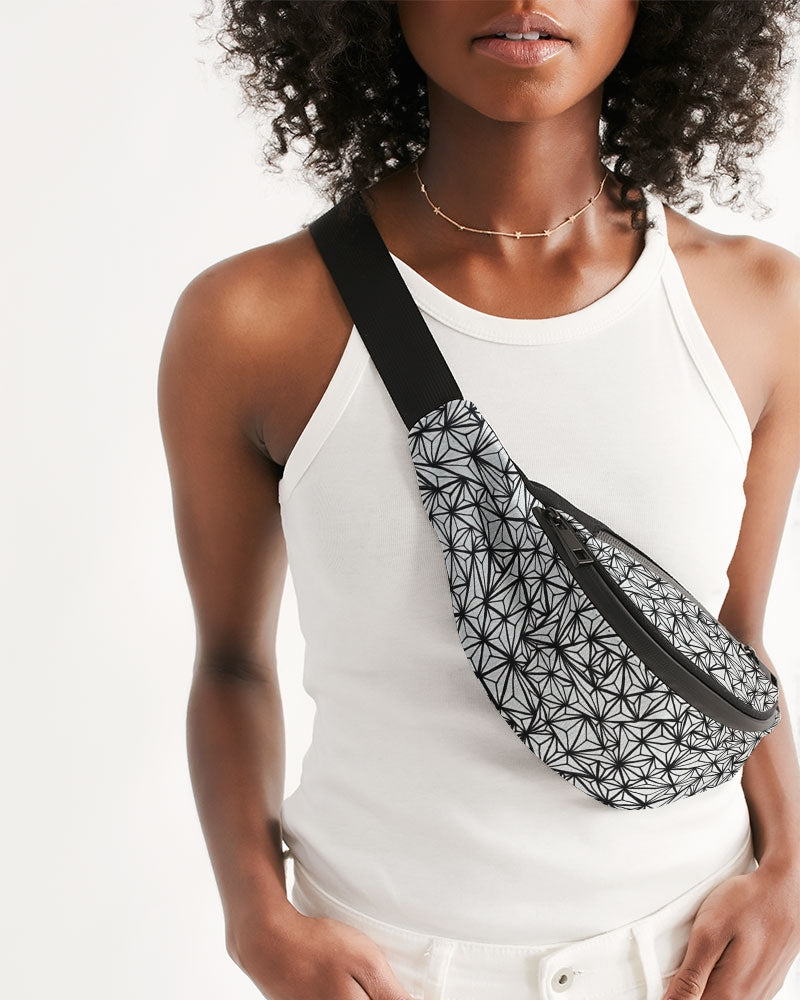 Triangular Mirage Crossbody Sling Bag