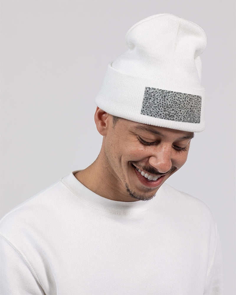 Triangular Mirage Solid Knit Beanie | Sportsman