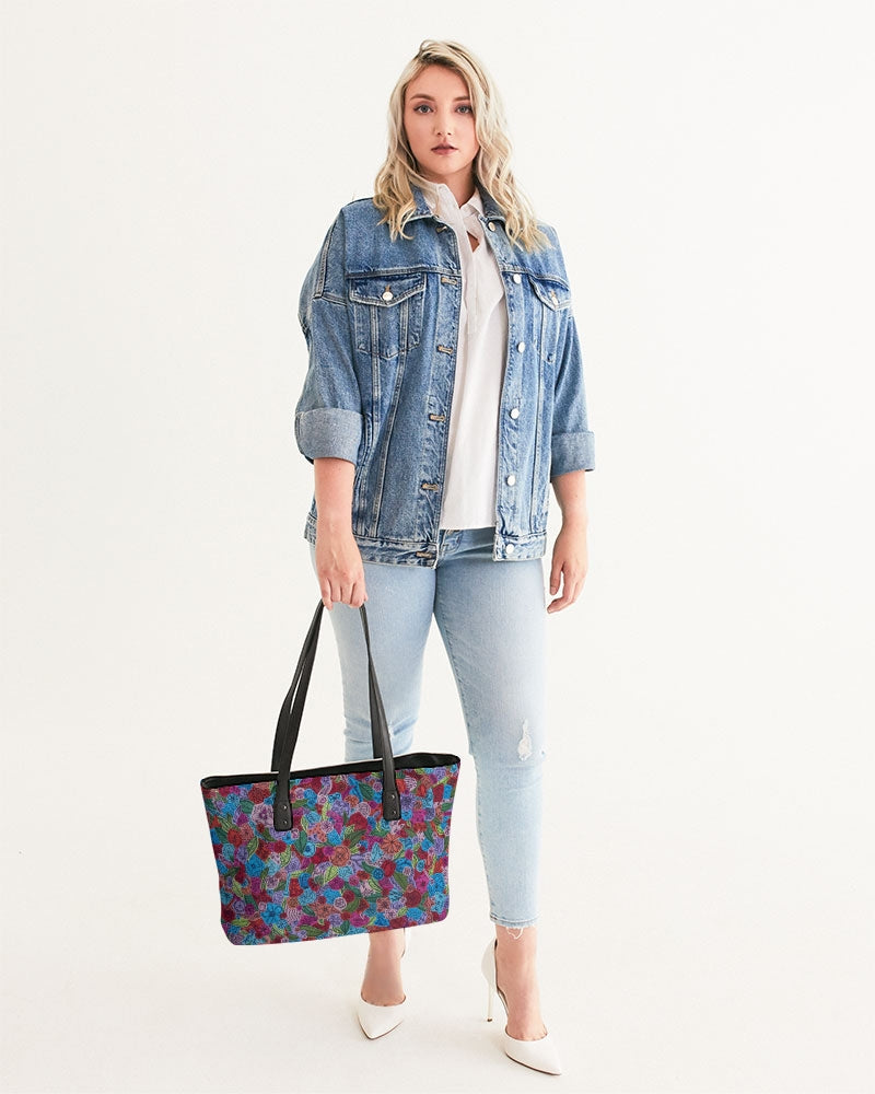 Les Fleurs Stylish Tote