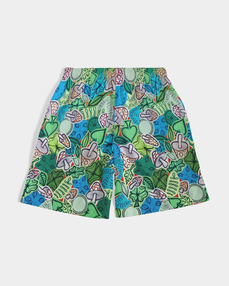 Fleurs et Trèfles Men's Jogger Shorts