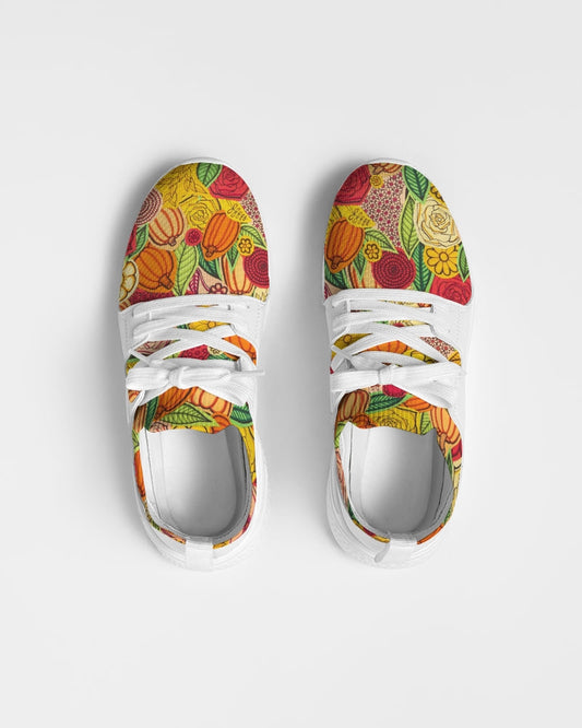 Citrouilles et Fleurs Men's Two-Tone Sneaker