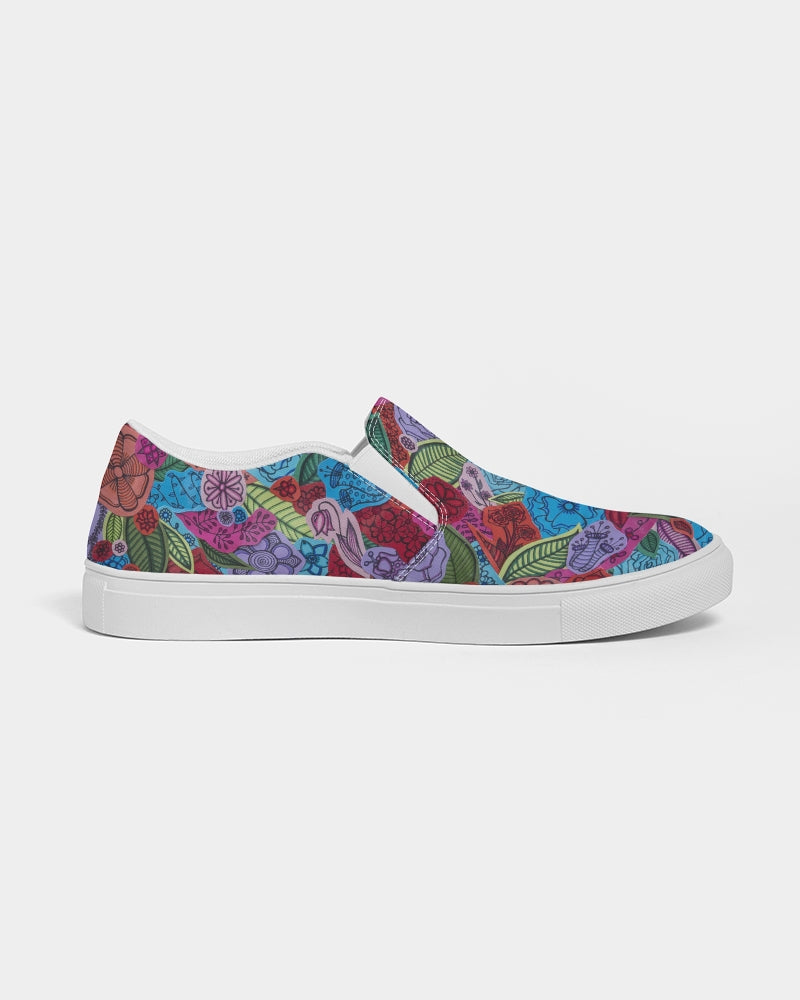 Les Fleurs Men's Slip-On Canvas Shoe