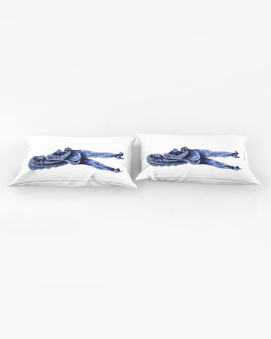 Rayon de Lune de Minuit King Pillow Case