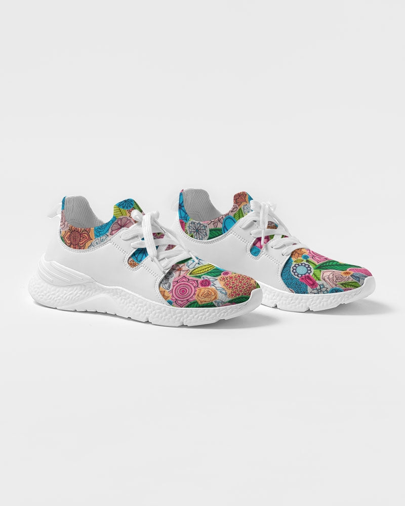 Fleurs de Printemps Women's Two-Tone Sneaker