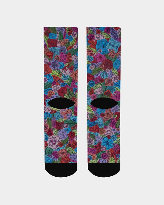 Les Fleurs Men's Socks