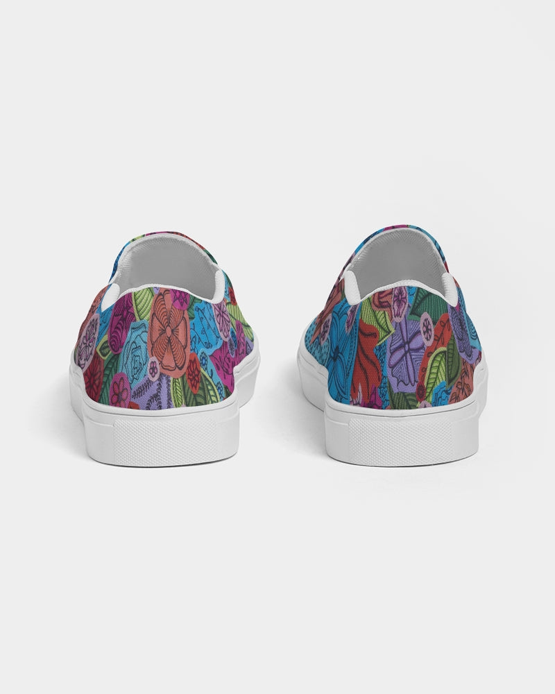 Les Fleurs Women's Slip-On Canvas Shoe