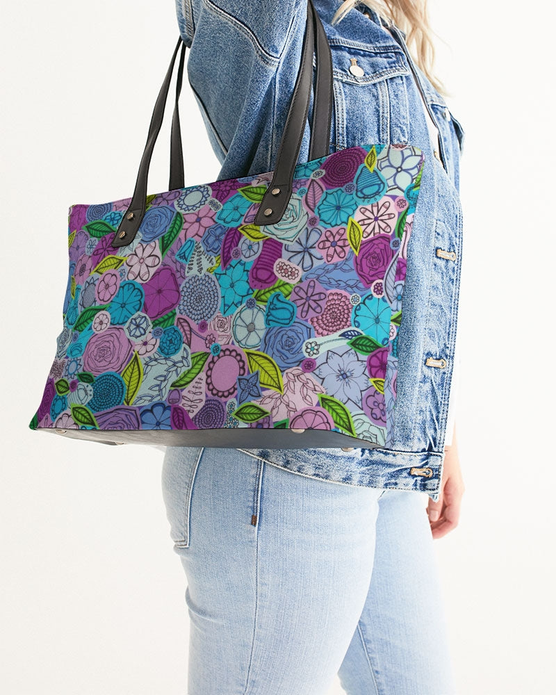 Les Fleurs Violettes Stylish Tote