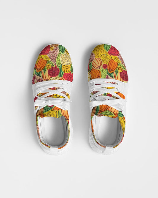 Citrouilles et Fleurs Women's Two-Tone Sneaker