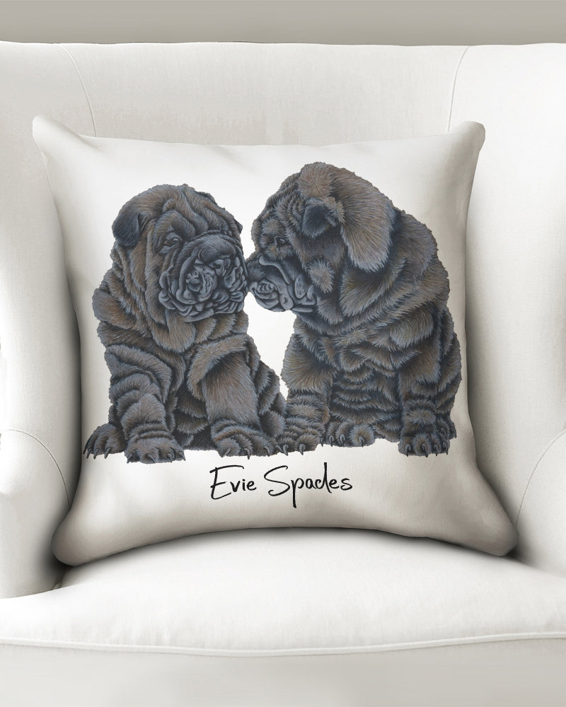 Shar Peis Throw Pillow Case 18"x18"