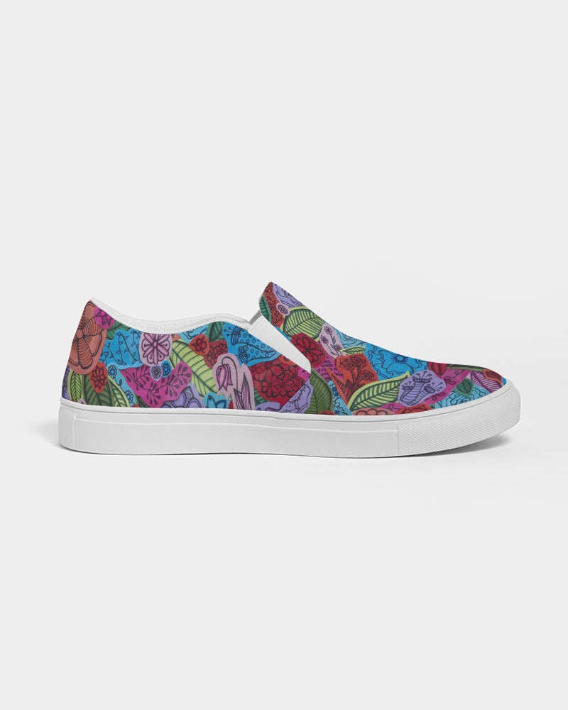 Les Fleurs Women's Slip-On Canvas Shoe