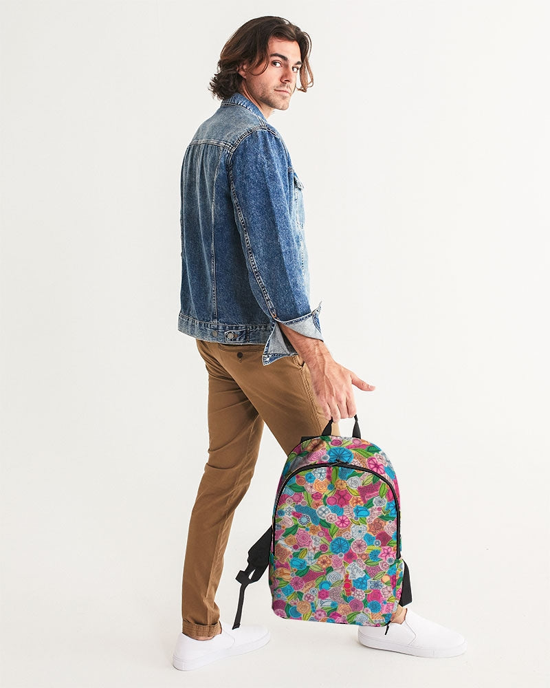 Fleurs de Printemps Large Backpack