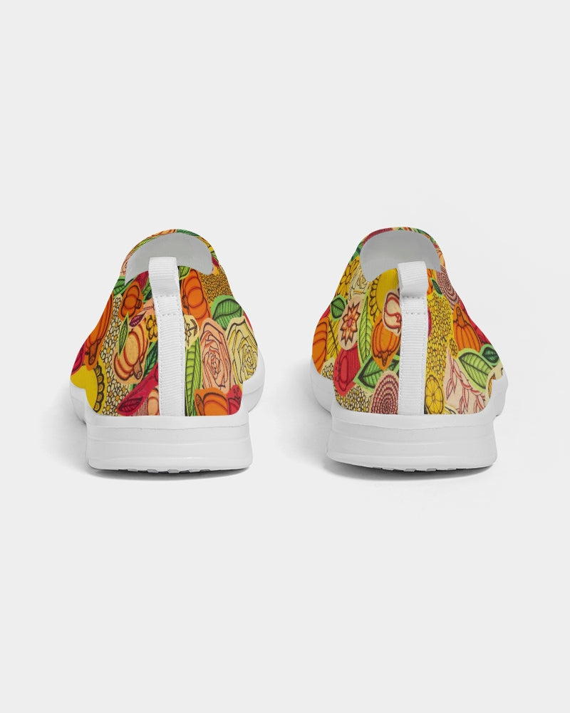 Citrouilles et Fleurs Men's Slip-On Flyknit Shoe