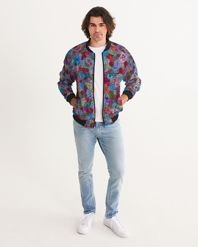 Les Fleurs Men's Bomber Jacket