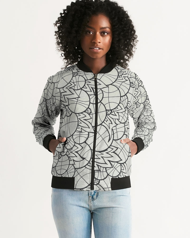 Shaun's Basketballs 2023 Women's Bomber Jacket