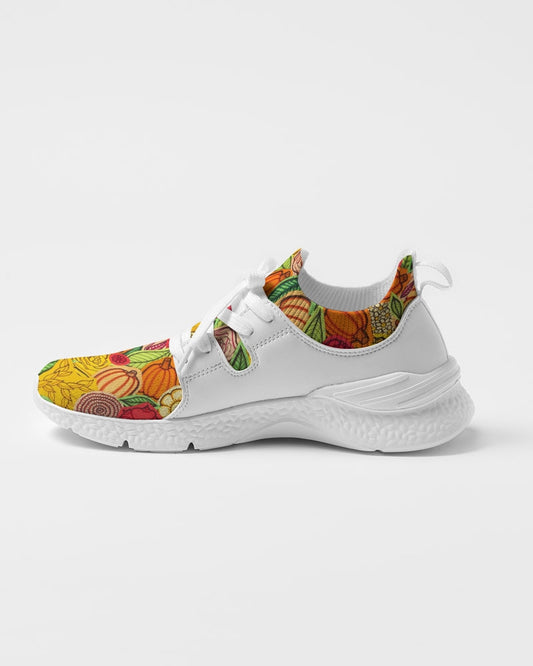 Citrouilles et Fleurs Women's Two-Tone Sneaker