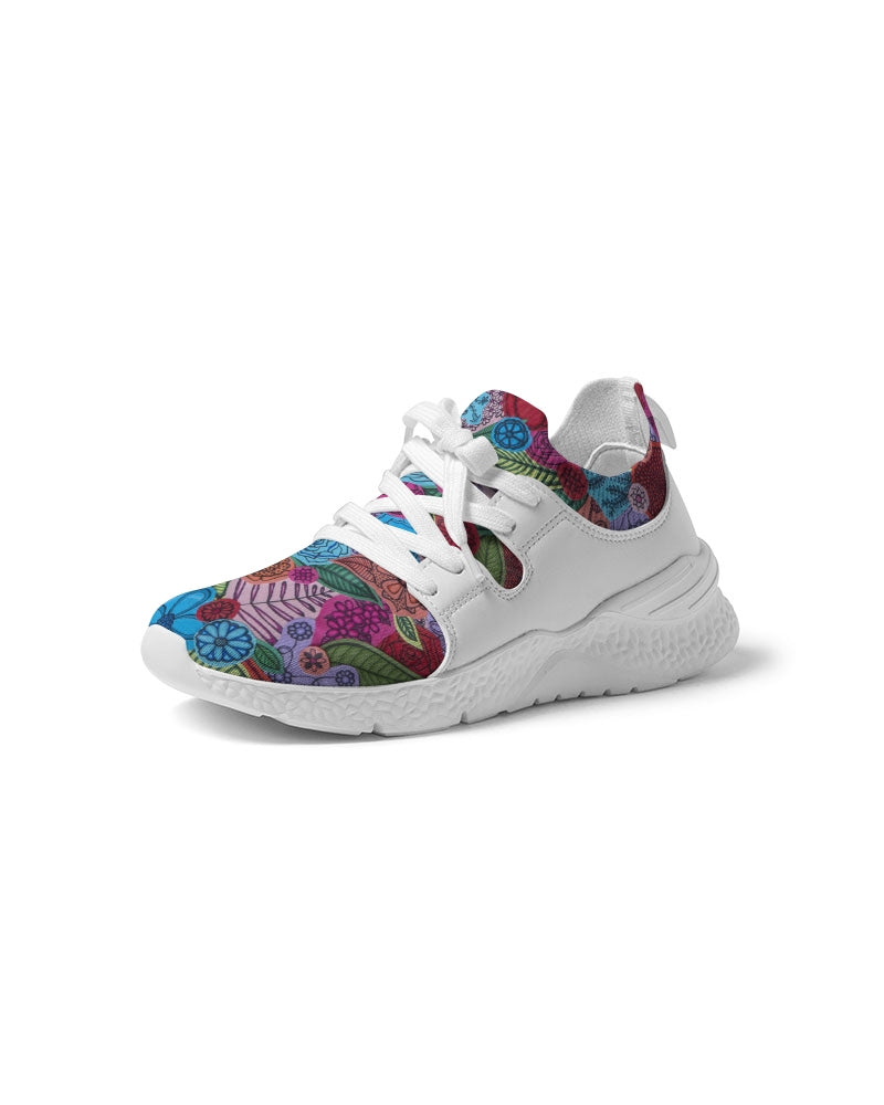 Les Fleurs Women's Two-Tone Sneaker