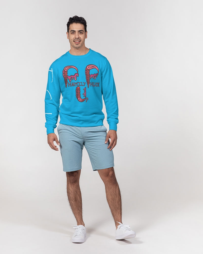 Phamily Phuck Up Men's Classic French Terry Crewneck Pullover