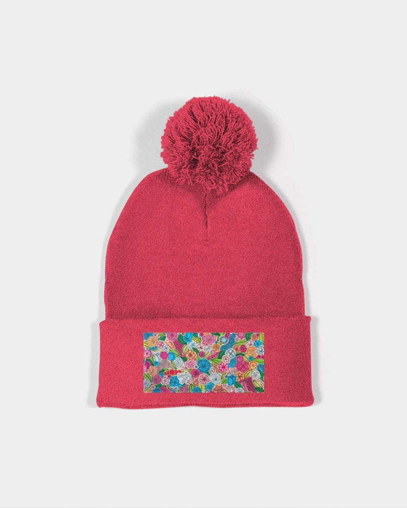 Fleurs de Printemps Pom-Pom Knit Beanie | Sportsman