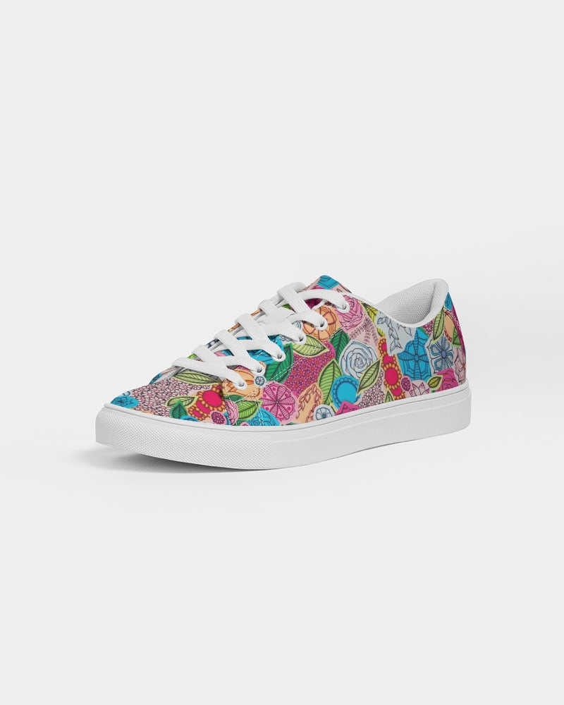 Fleurs de Printemps Women's Faux-Leather Sneaker