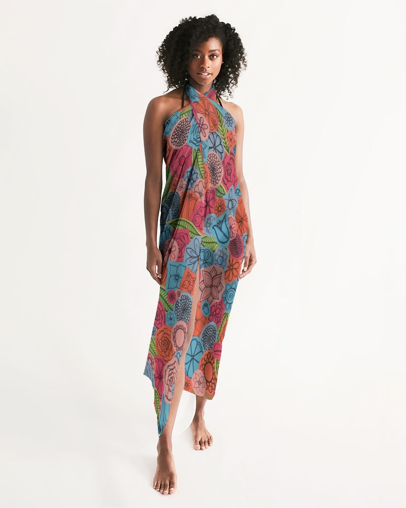 Les Deuxièmes Fleurs Swim Cover Up