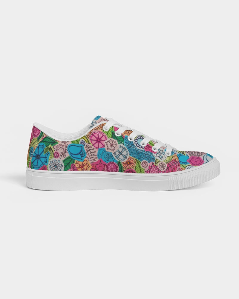 Fleurs de Printemps Women's Faux-Leather Sneaker