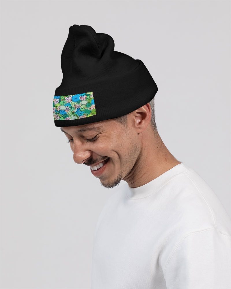 Fleurs et Trèfles Solid Knit Beanie | Sportsman