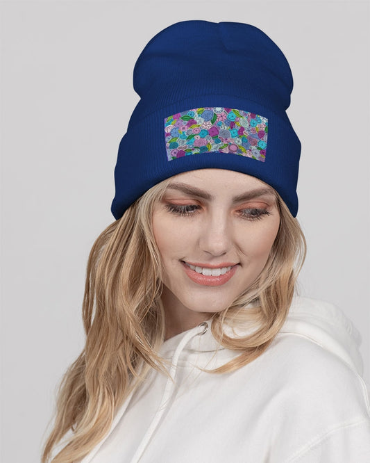 Les Fleurs Violettes Solid Knit Beanie | Sportsman