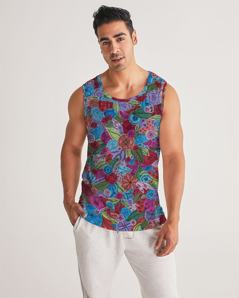 Les Fleurs Men's Sports Tank