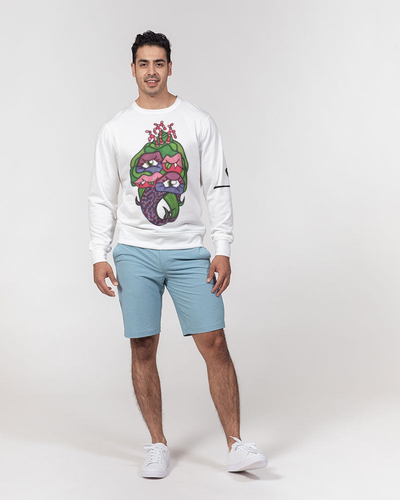 Bobby-Bobby Men's Classic French Terry Crewneck Pullover