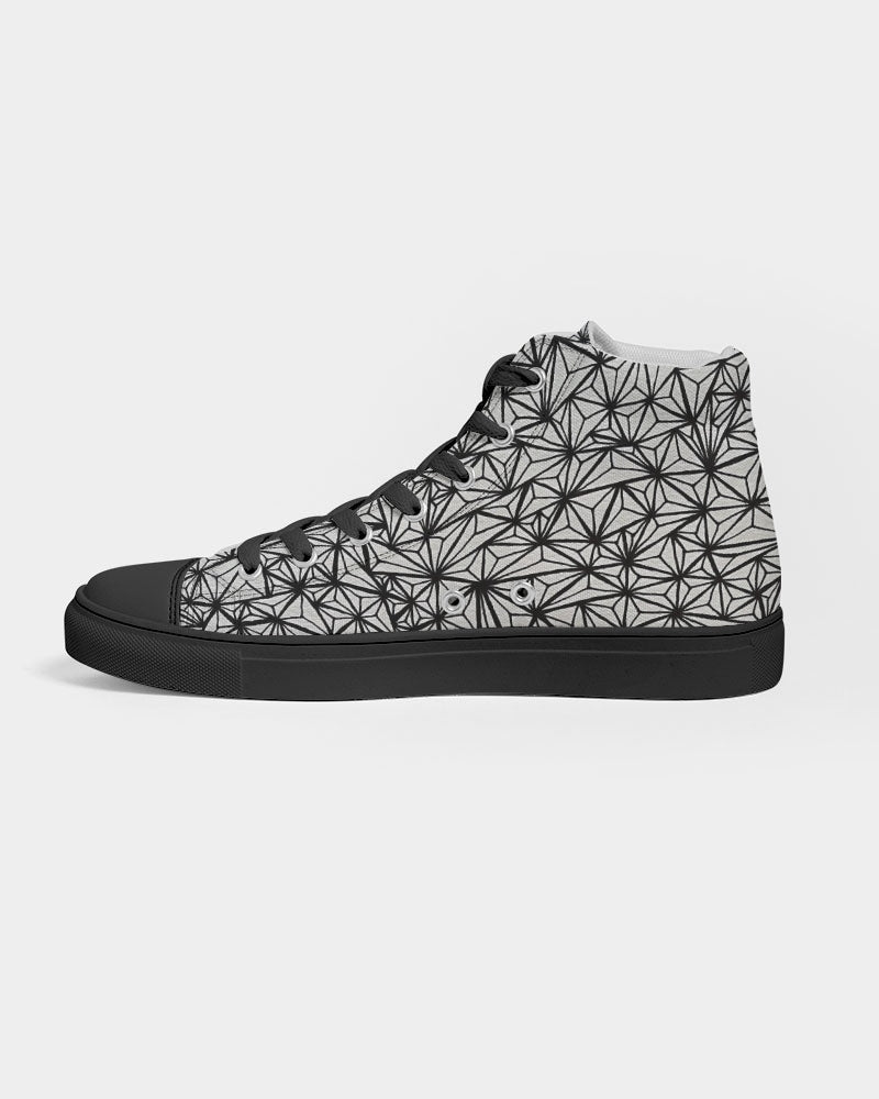 Mirage Men's Hightop Canvas Shoe - Black