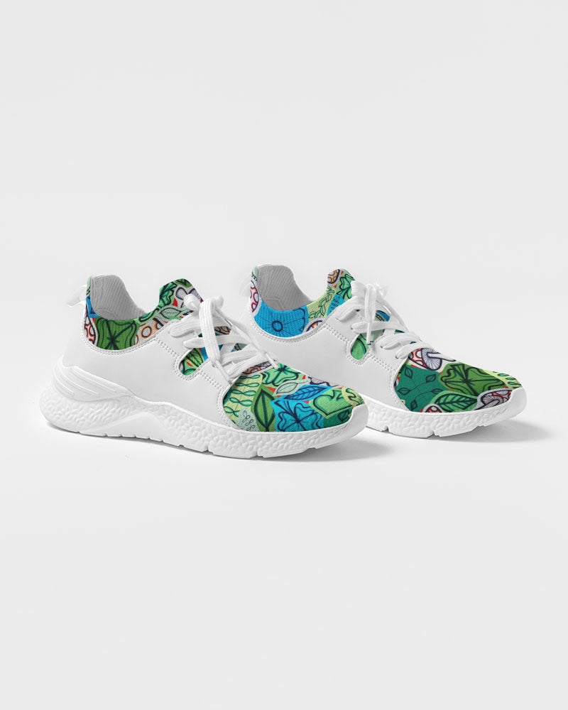 Fleurs et Trèfles Women's Two-Tone Sneaker