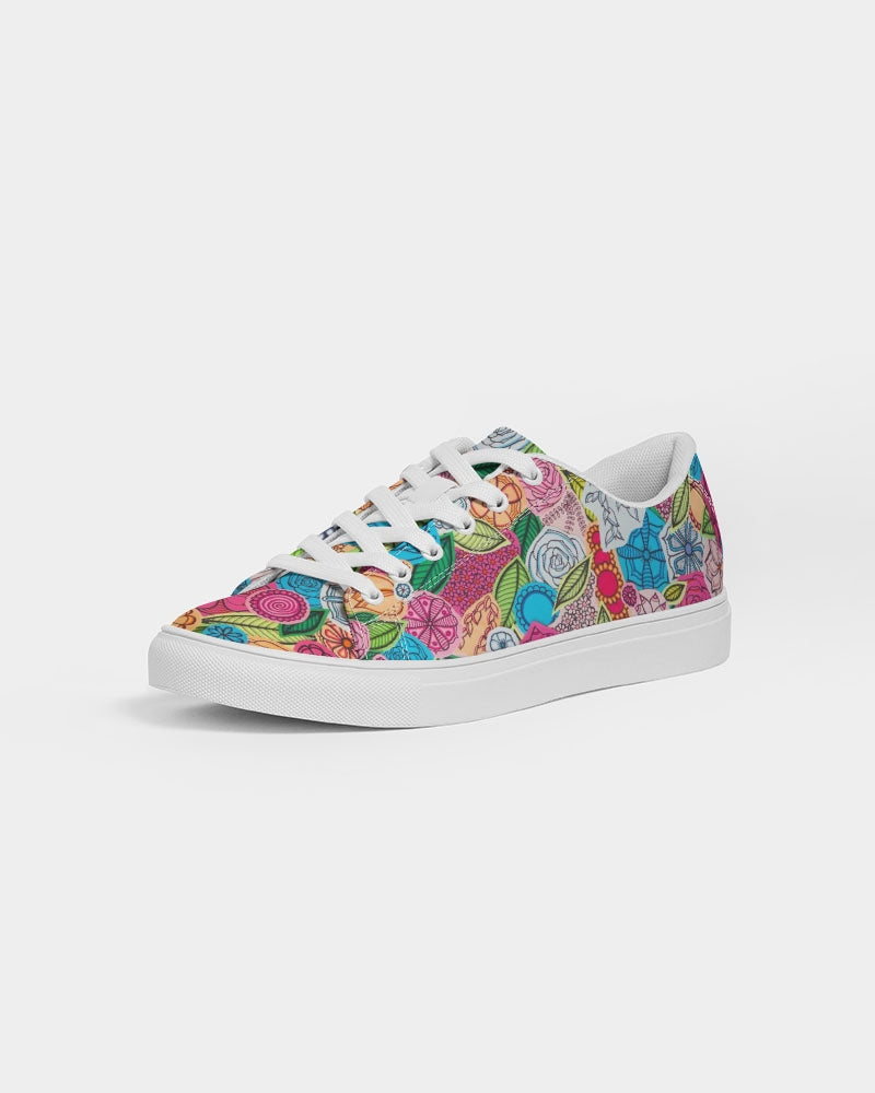 Fleurs de Printemps Men's Faux-Leather Sneaker