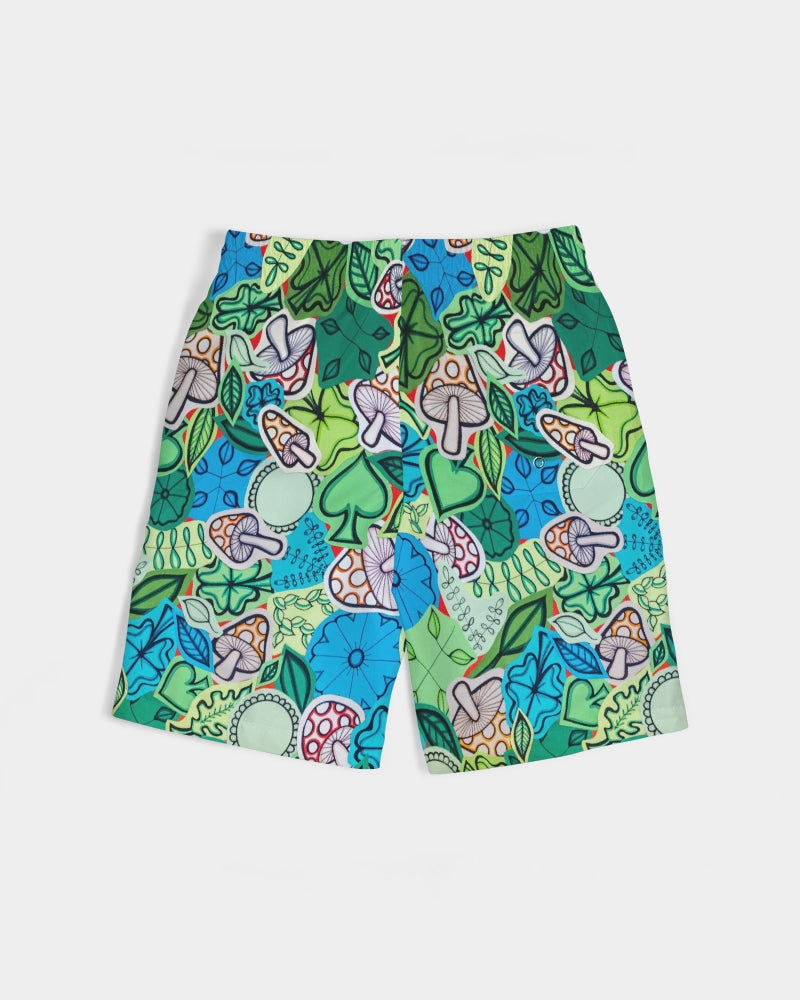 Fleurs et Trèfles Boys Swim Trunk