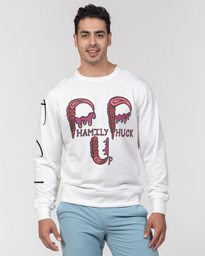 Phamily Phuck Up Men's Classic French Terry Crewneck Pullover