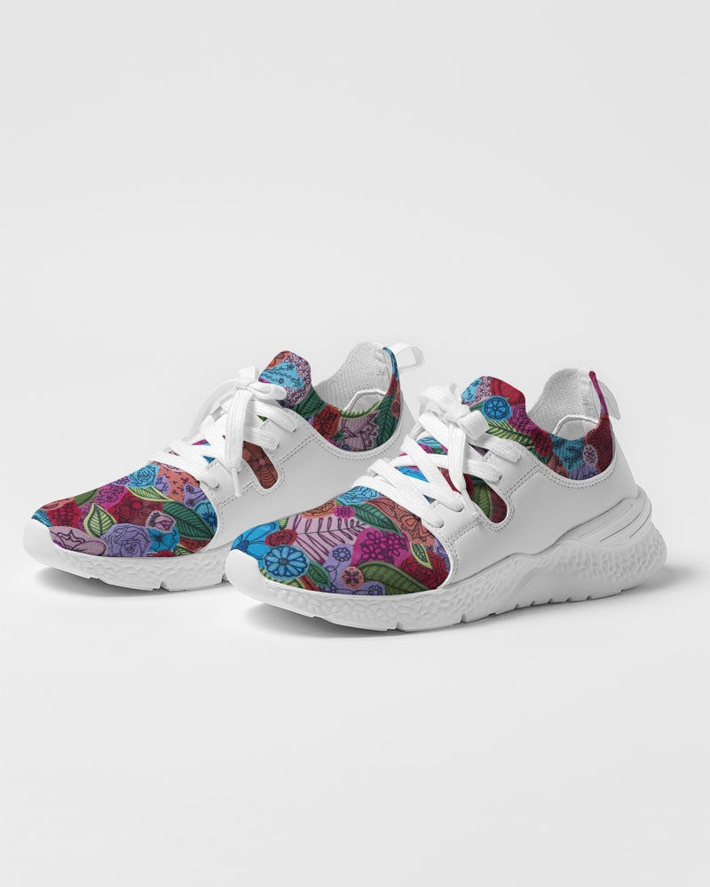 Les Fleurs Women's Two-Tone Sneaker