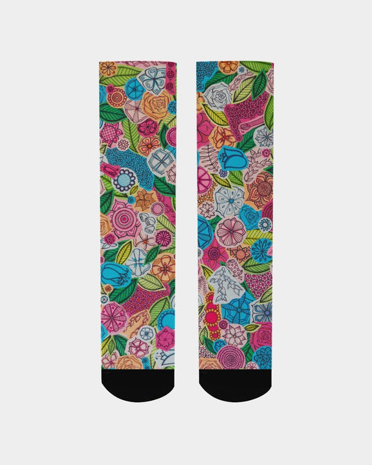 Fleurs de Printemps Men's Socks
