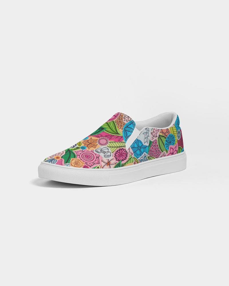 Fleurs de Printemps Men's Slip-On Canvas Shoe